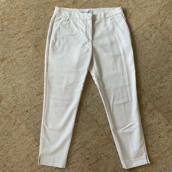 Off-White Ankle-Length Dress Pants - Picture 1 of 7